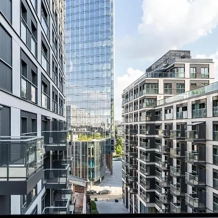 Apartament Mennica - Golden - Studio * Warsaw